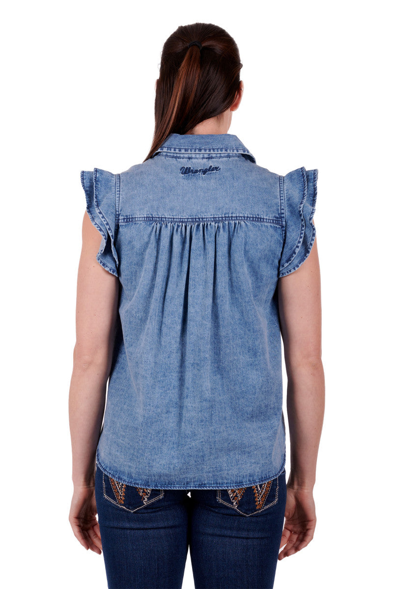 Wrangler - Womens Kiara Sleeveless Shirt