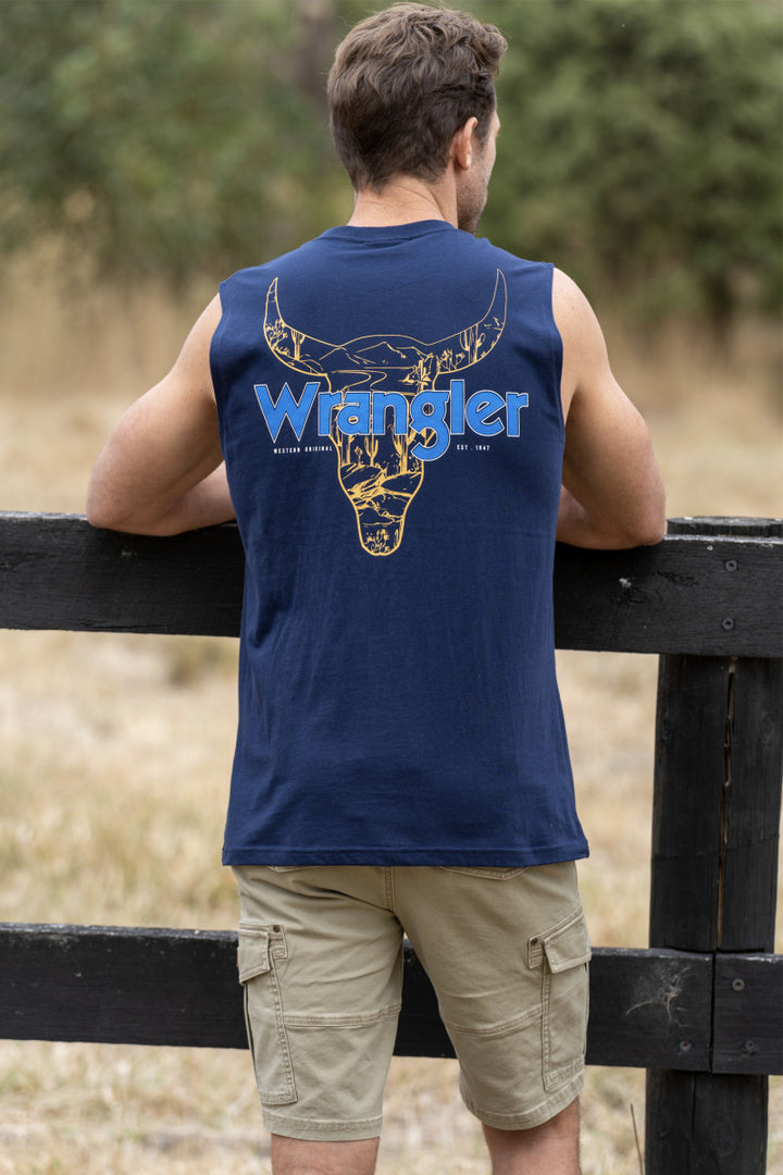 Wrangler - Mens Lucas Muscle Tank