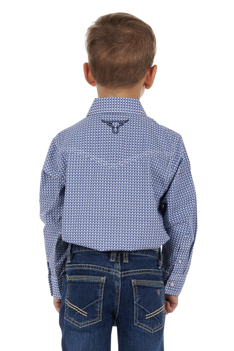 Pure Western - Boys Oliver Long Sleeve Shirt