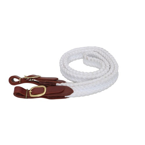 Cottonfields - Polocrosse Reins in White