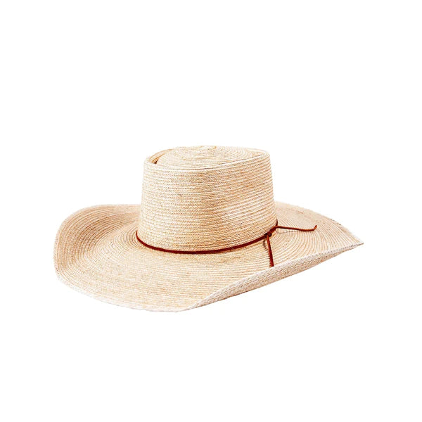 Sunbody Hats - Reata 3 OAK Guatemalan standard palm leaf Hat