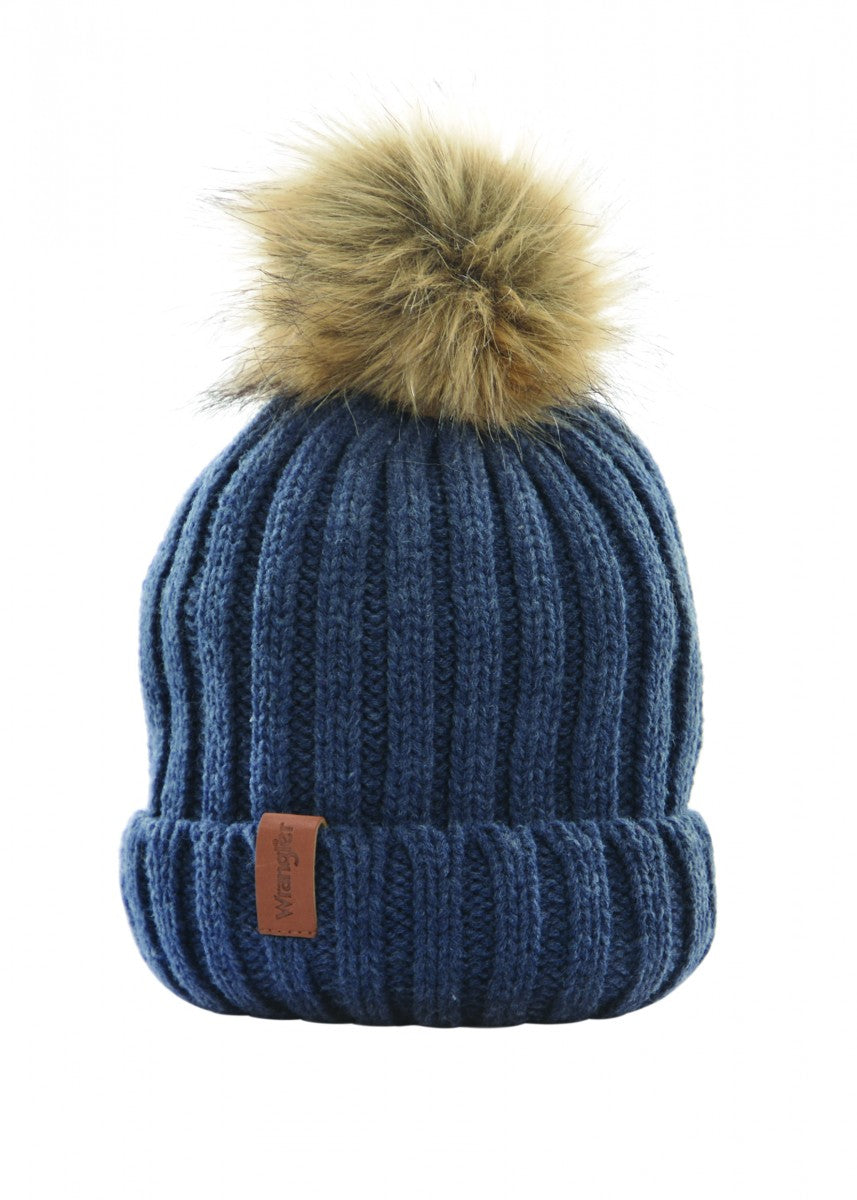 Wrangler - Alice Beanie in Navy Marle