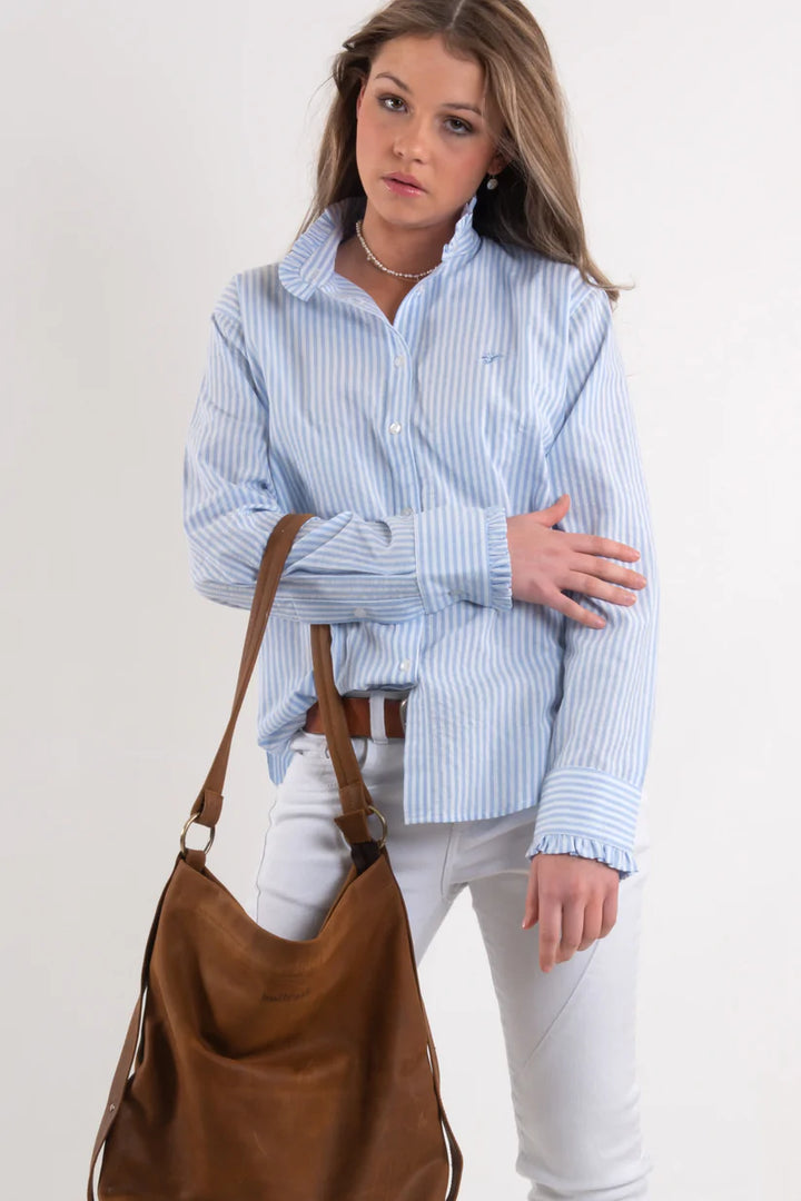 Bullrush - Collingrove Shirt in Blue