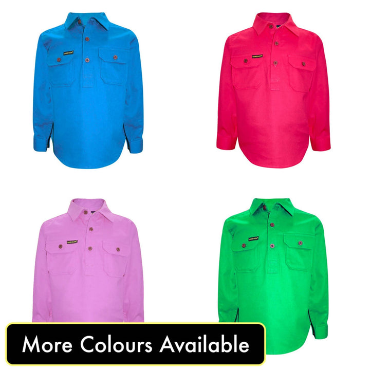 Hard Slog Kids Work Shirts