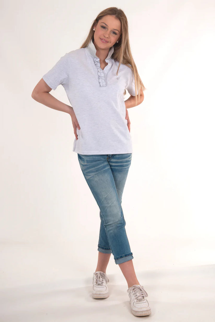 Bullrush - Ladies Eyre Polo 22 in Grey