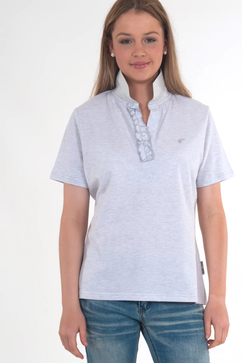 Bullrush - Ladies Eyre Polo 22 in Grey