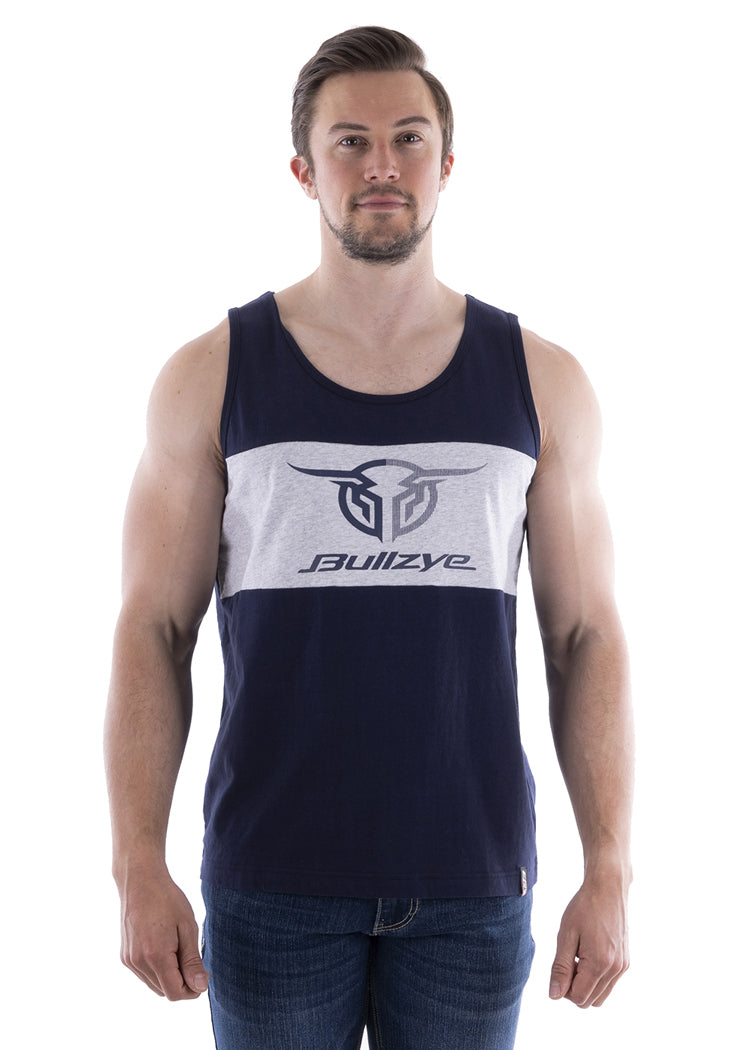 Bullzye - Mens Splice Singlet