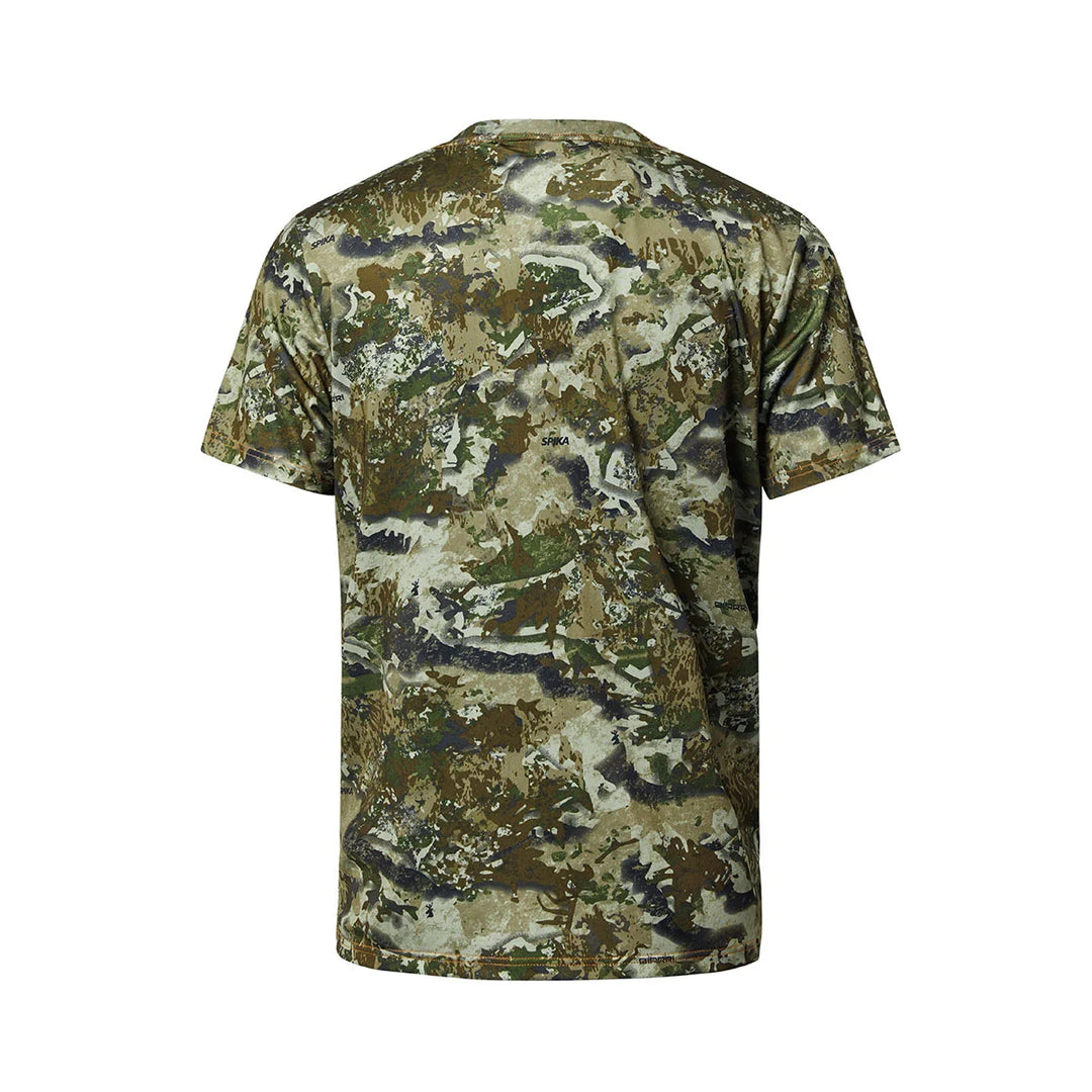 Spika - Mens Trail T-shirt in Biarri Camo