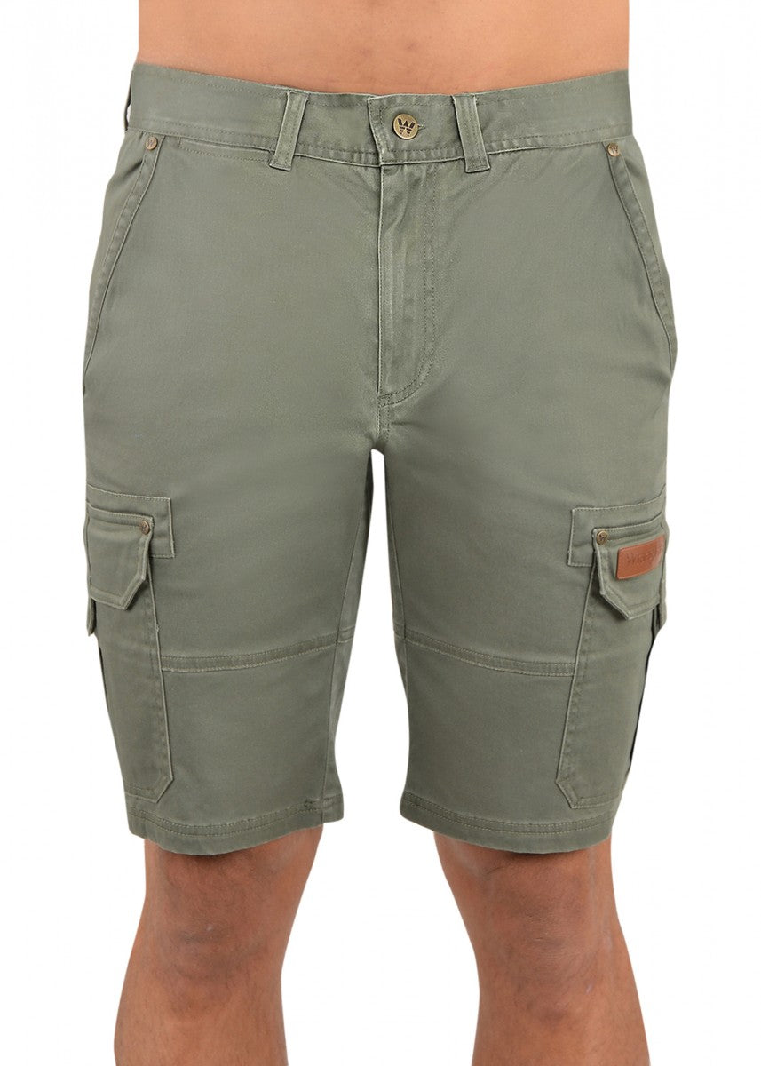 Wrangler - Mens Cooper Cargo Short in Olive