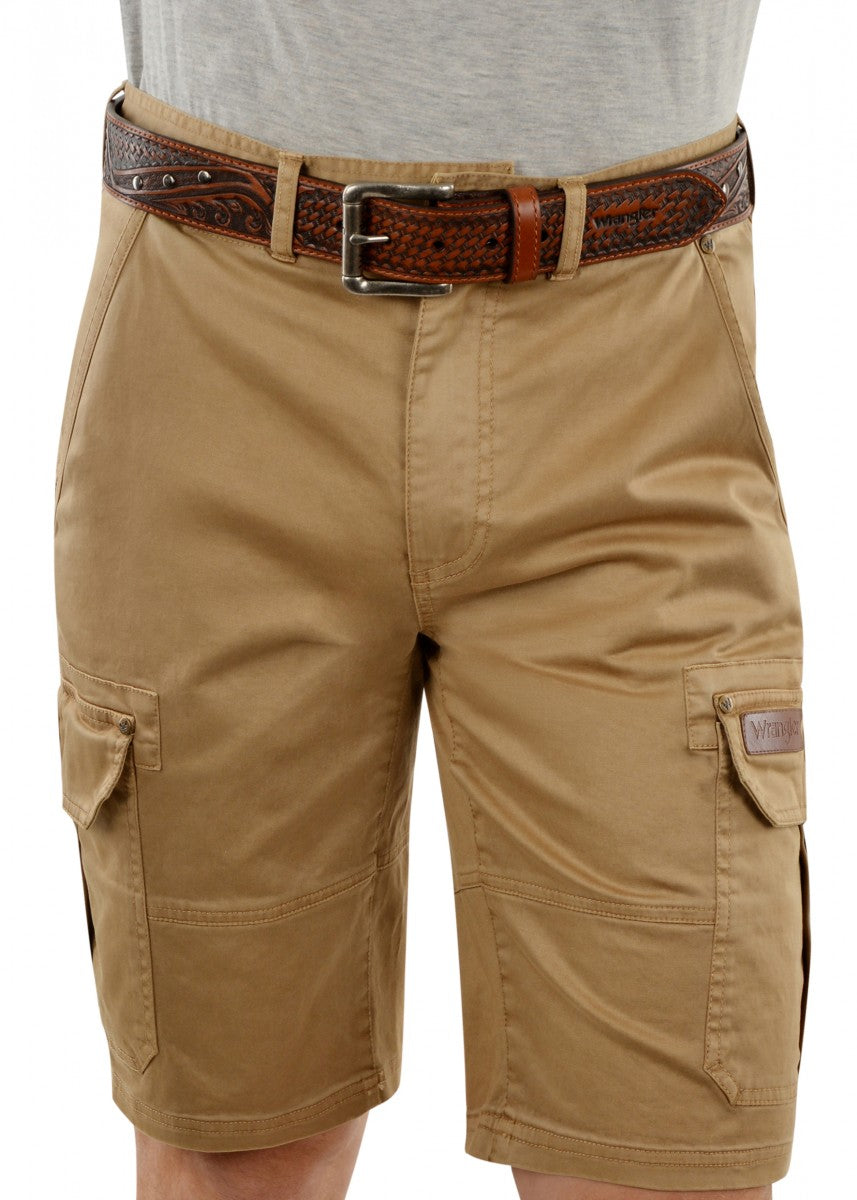 Wrangler - Mens Cooper Cargo Short in Sand