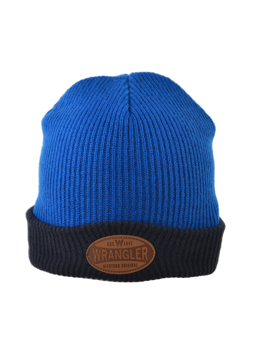 Wrangler - Billy Beanie in Royal Blue