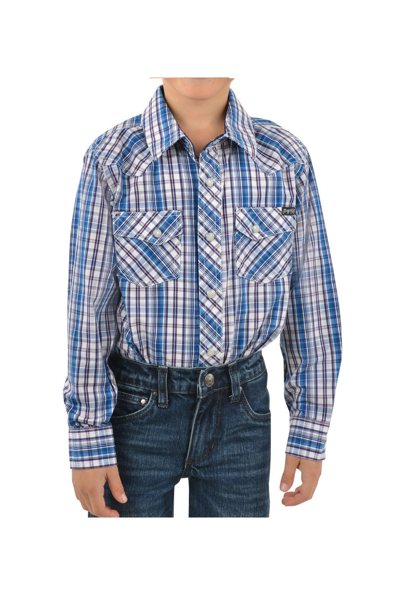 Pure Western - Boys Bolt Long Sleeve Shirt