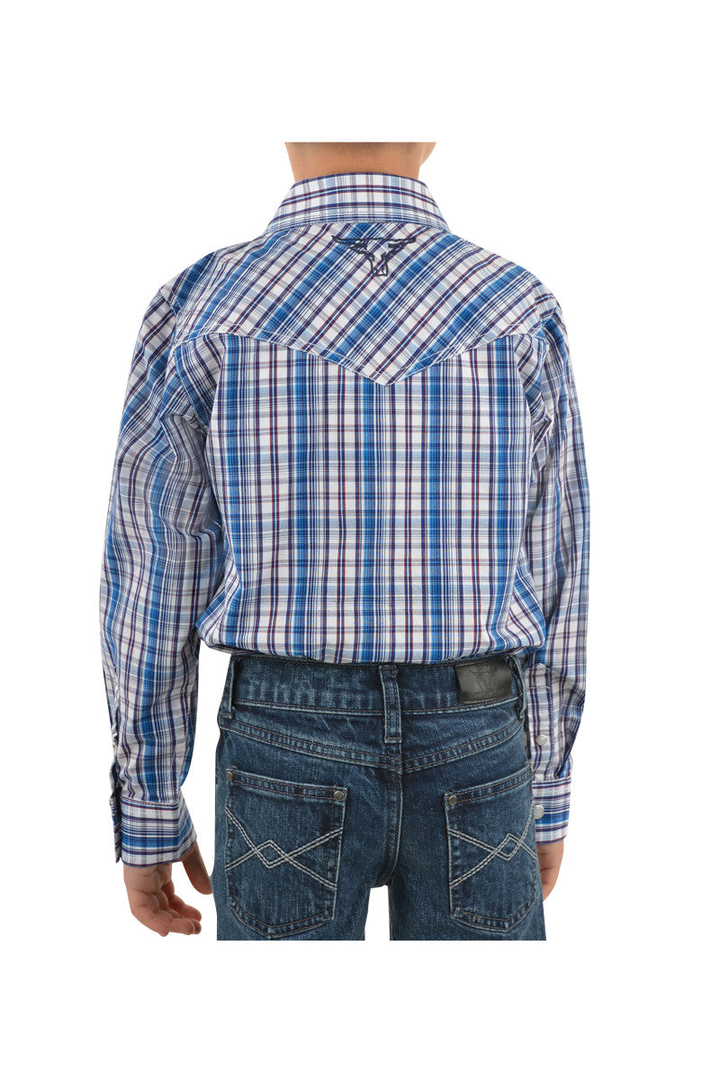 Pure Western - Boys Bolt Long Sleeve Shirt