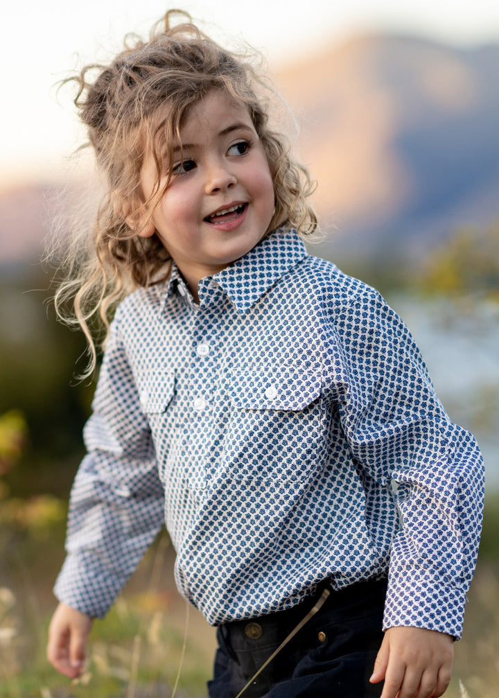 Hard Slog Kids Patterned Work Shirts