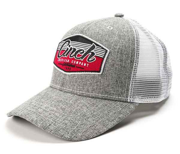 Cinch - Mens Charcoal Trucker Cap