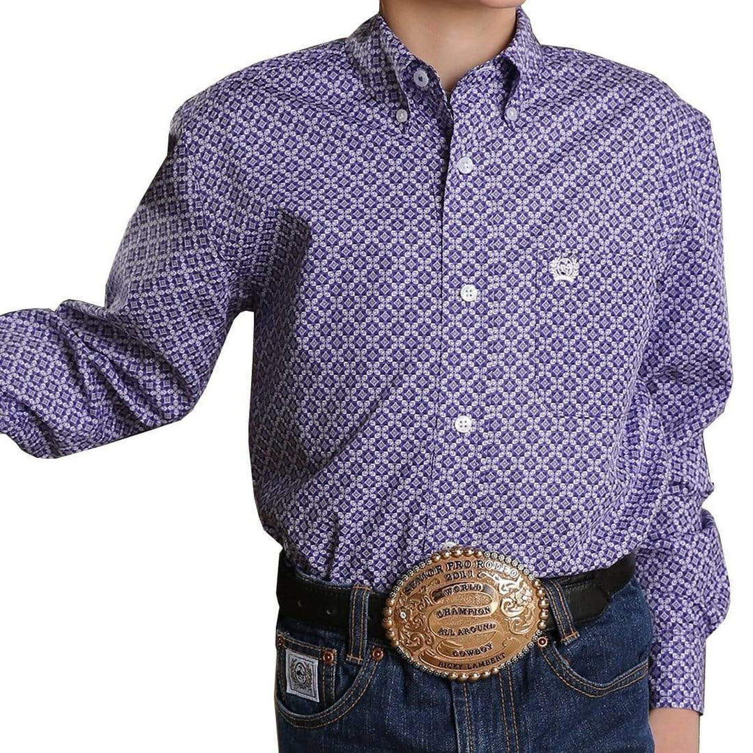 Cinch - Boys Alcova Long Sleeve Shirt