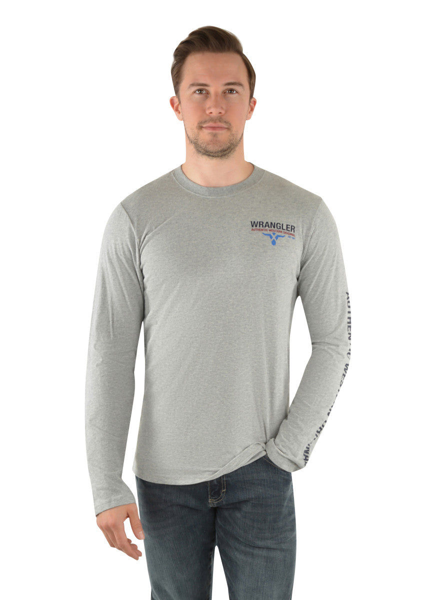 Wrangler - Mens Finlay Long Sleeve Tee