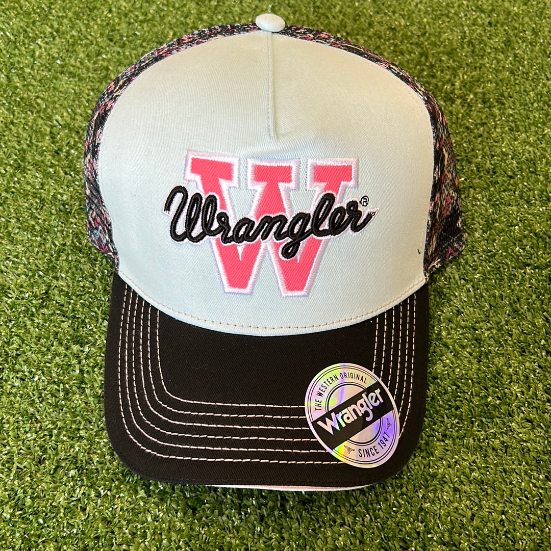 Wrangler - Womens Holly Square Front Trucker Cap