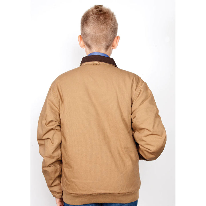 Just Country - Kids Diamantina Jacket in Khaki