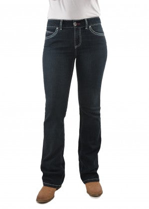 Wrangler - Womens Mid Rise Jean