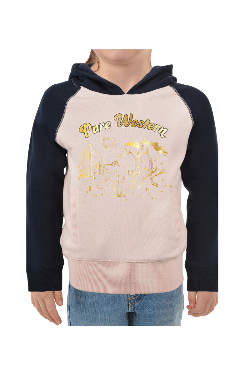 Pure Western - Girls Penelope Pullover Hoodie