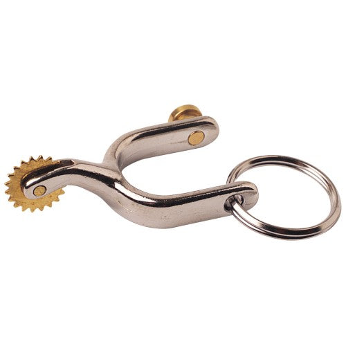 Roping Spur Key Ring