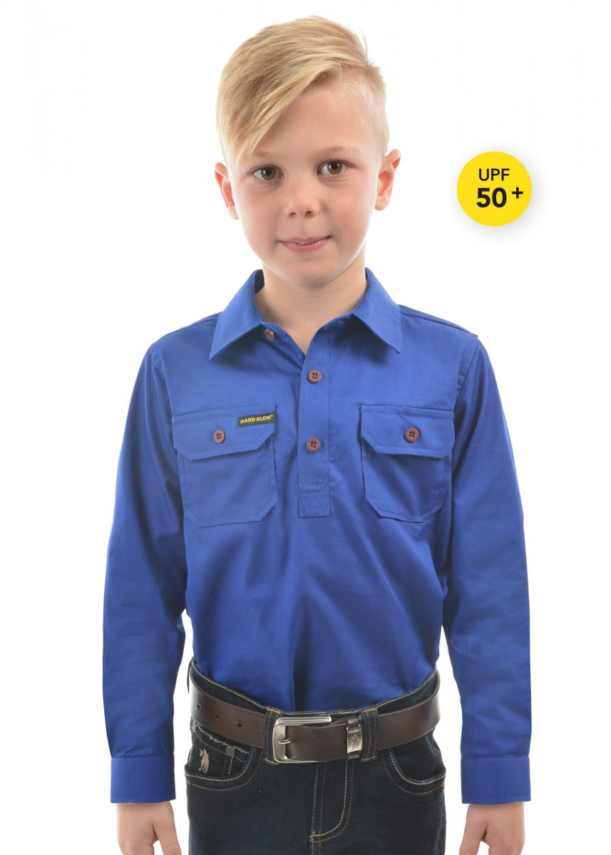 Hard Slog Kids Work Shirts