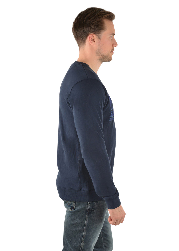 Wrangler - Mens Rushton Long Sleeve Tee