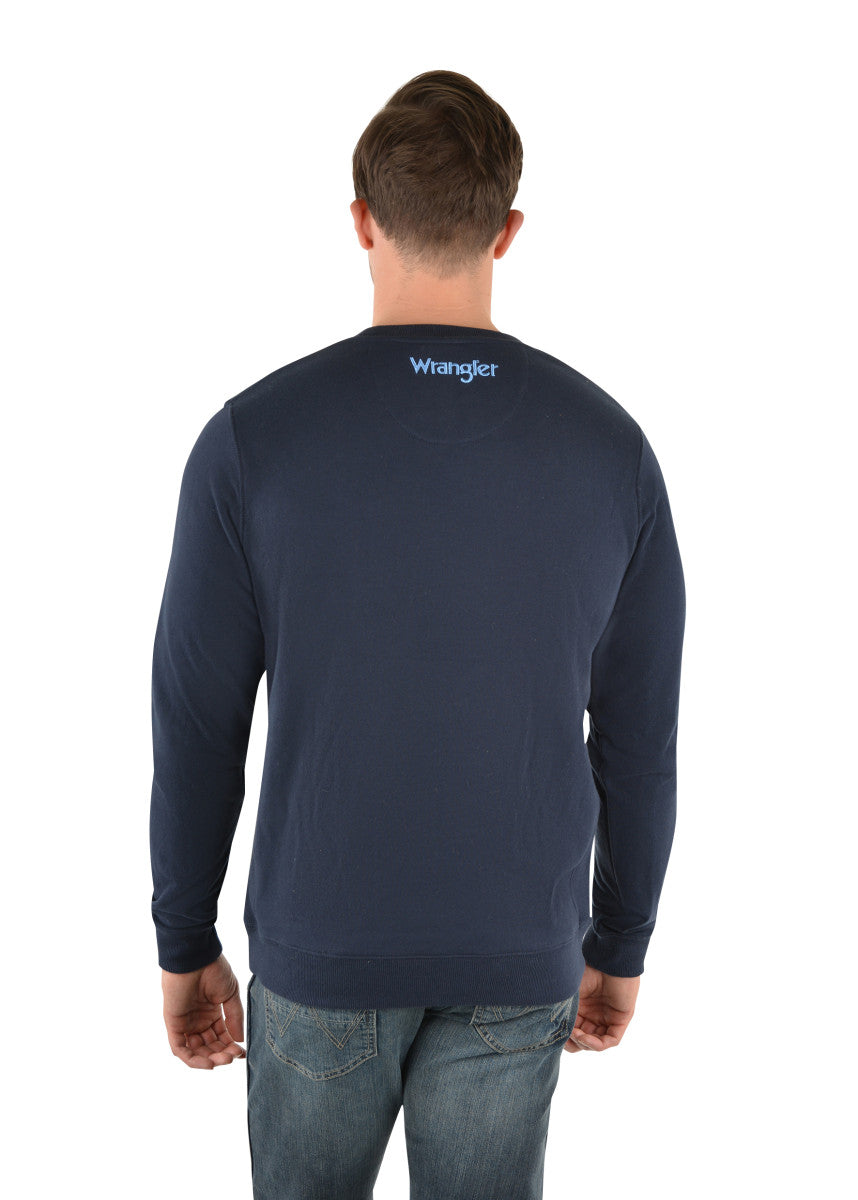 Wrangler - Mens Rushton Long Sleeve Tee