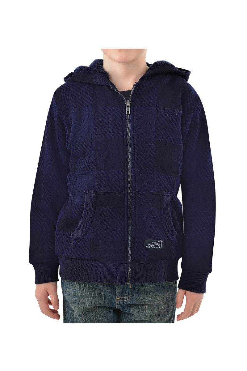 Pure Western - Boys Tonkin Zip Up Hoodie