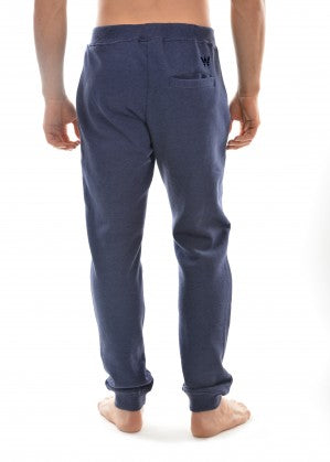 Wrangler - Mens Logo Trackpant in Navy