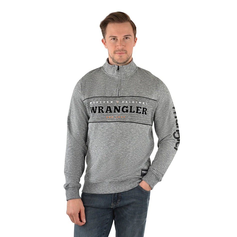 Wrangler - Mens Walker 1/4 Zip Pullover