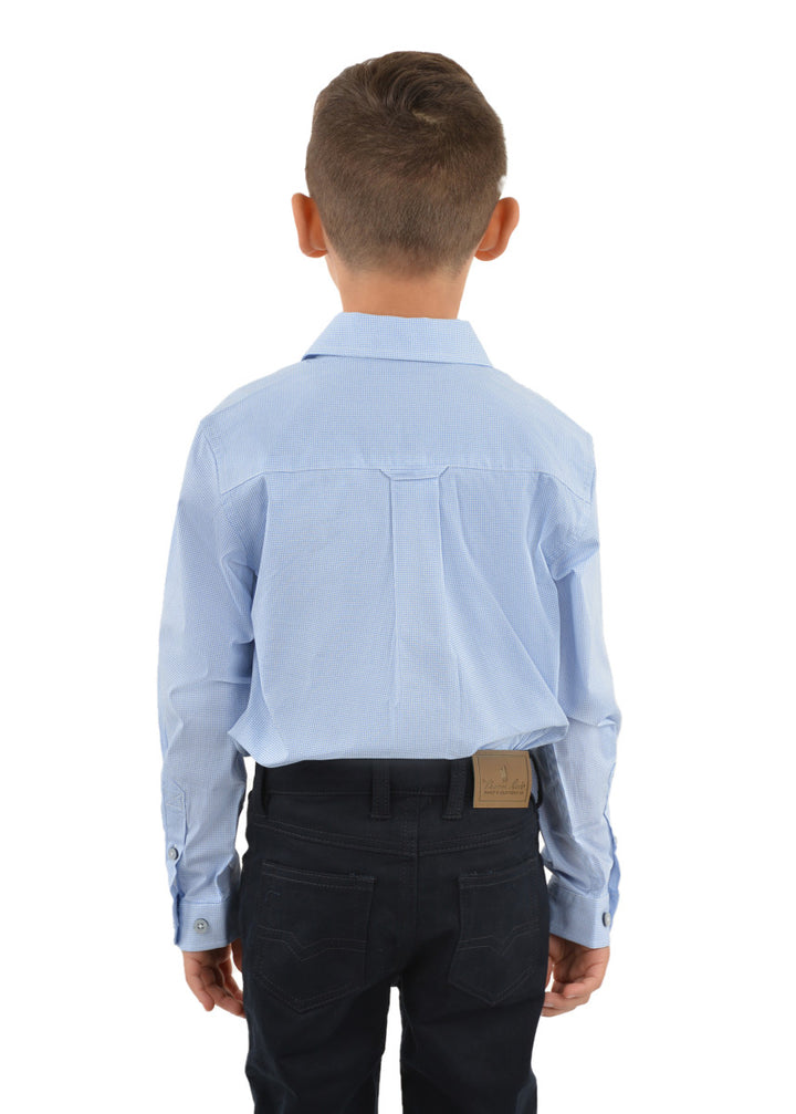 Thomas Cook - Boys William print 1 pocket Long Sleeve Shirt